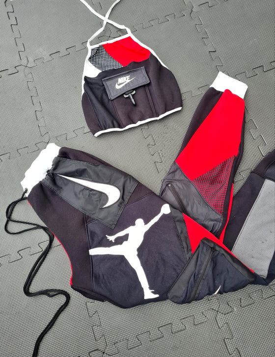 Upcycled Jordan ./ Nike Jogger set