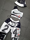 Upcycled Nike Black and White 3 piece