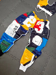 Upcycled Nike Multi coloured Jogger set